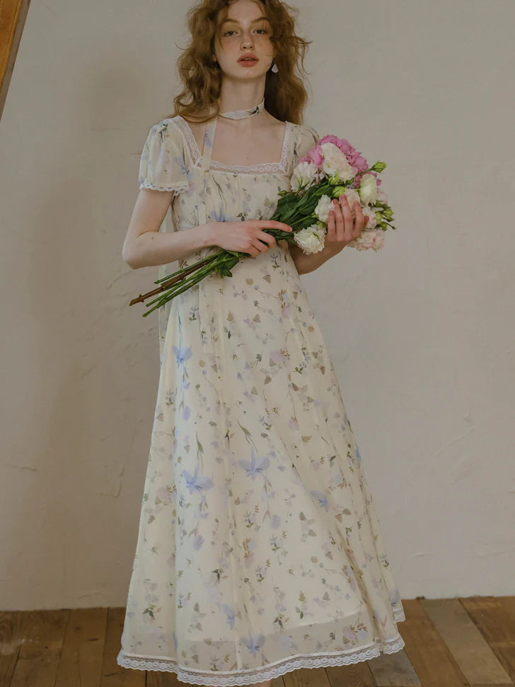 Lily's Ivory Blossom Summer Dress