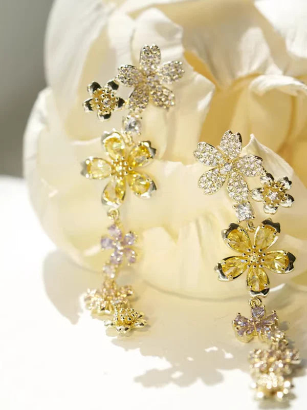 Splice Flower Earrings