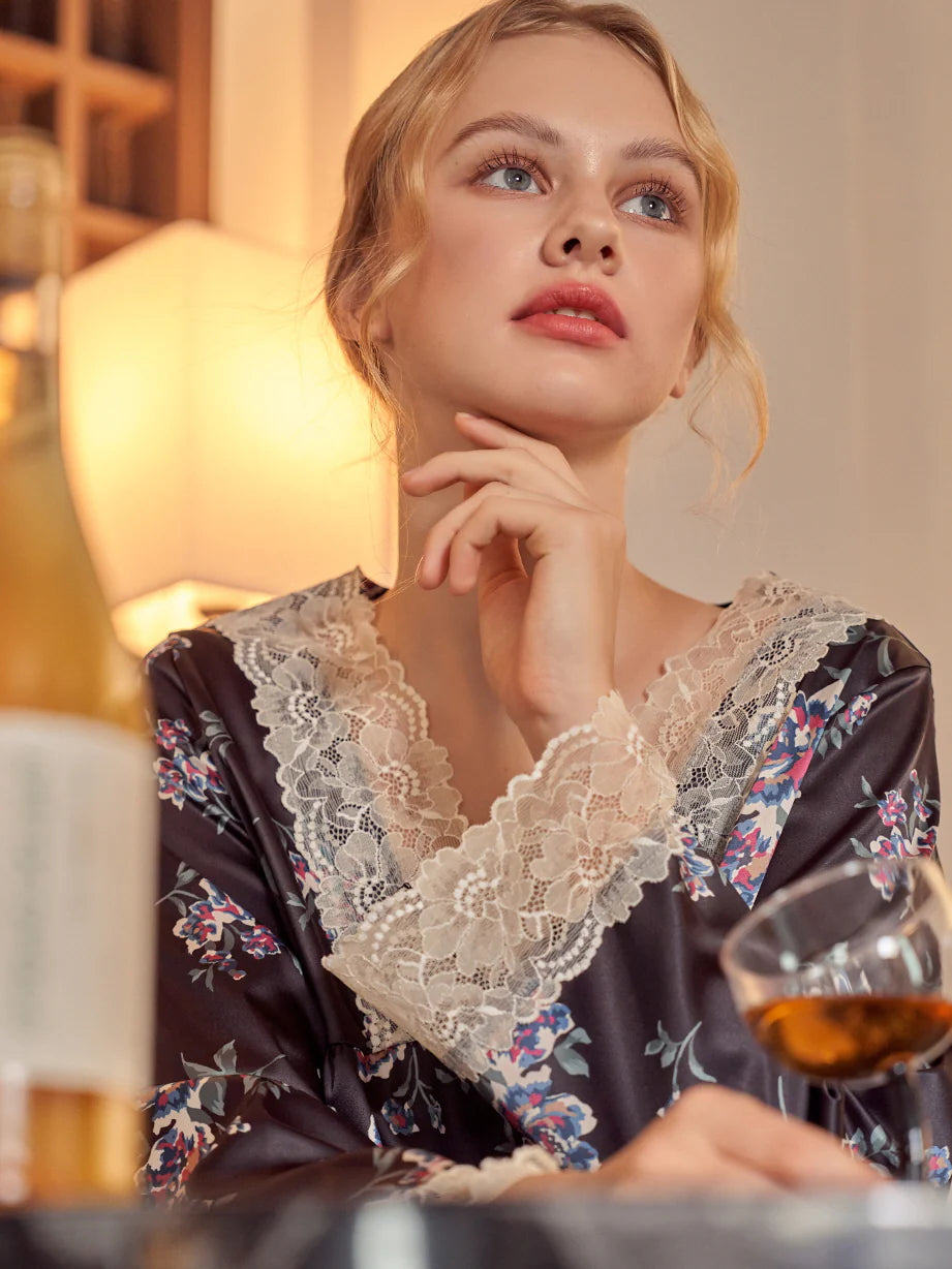 Olivia’s Midnight Bloom Pajamas