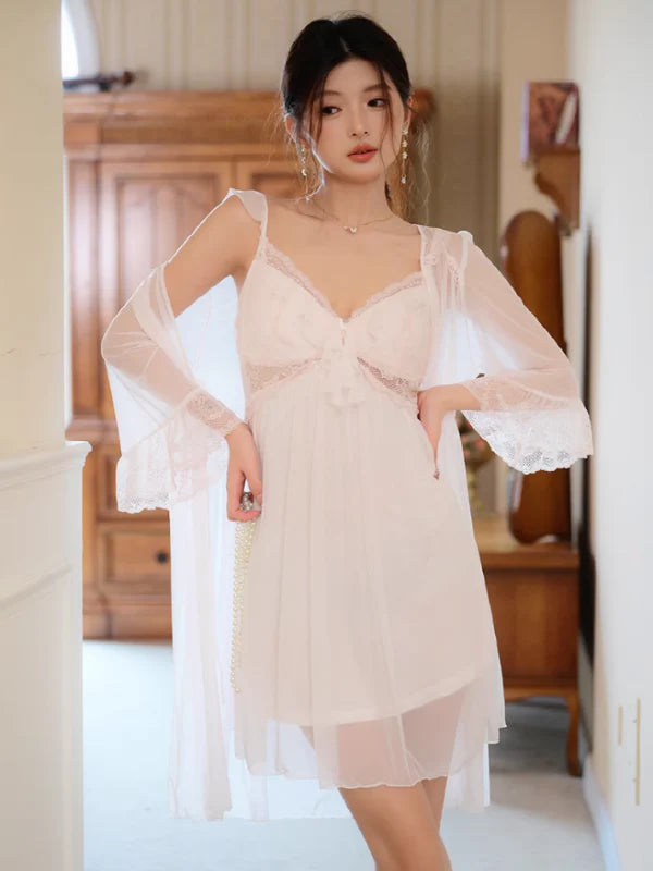 Lovely Ribboned Dreams Nightgown Set